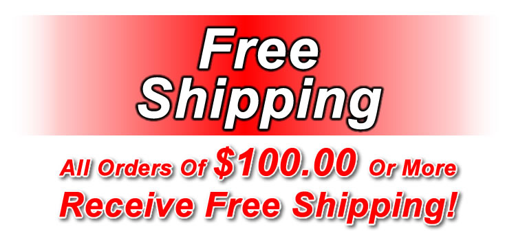 Free Shipping On All Order Over $100